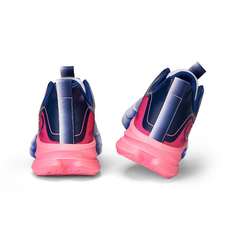 Men’s Contrast Color Sports Basketball Shoes Running Sneakers Shoes Students Over Sized Jogging Shoes