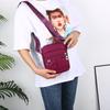 Crossbody Bag For Men, With Zipped Pocket, Wearable And Easy Man Bag Crossbody Hiking Walking Biking Travel Cycling