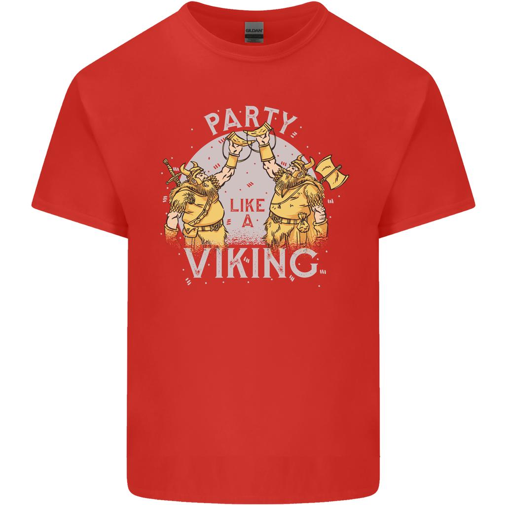 Party Like a Viking Thor Odin Valhalla Unisexs Light Cotton TShirt
