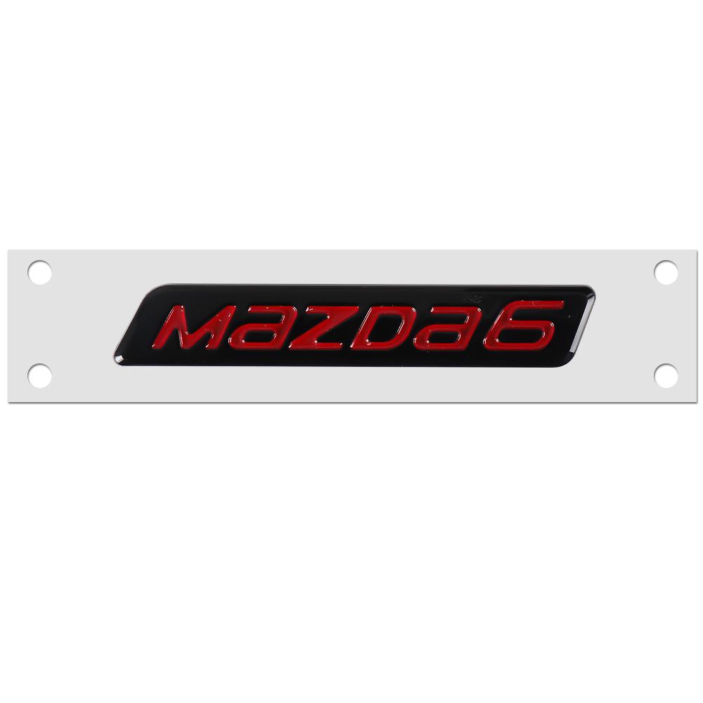 3D ABS Skyactiv Amblemi Stylingli Araba Yan Çamurluk Gövde Dekorasyon Etiketi Çıkartması Mazda 2 3 5 6 Axela Atenza Speed 6 CX-3 CX-4 İçin