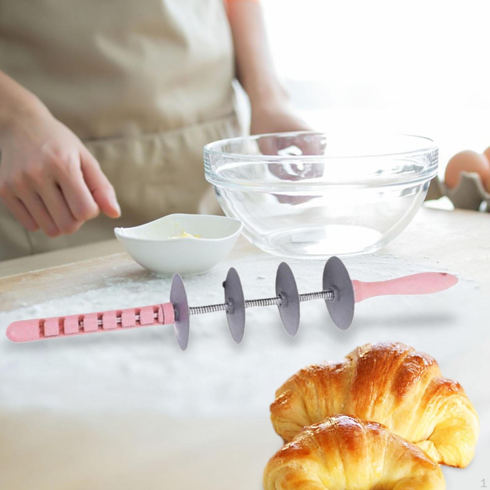 

Резак для круассанов Хлебопечка Тесто Кондитерское колесо DIY Манты Кухонные гаджеты Нож Dough Cutter