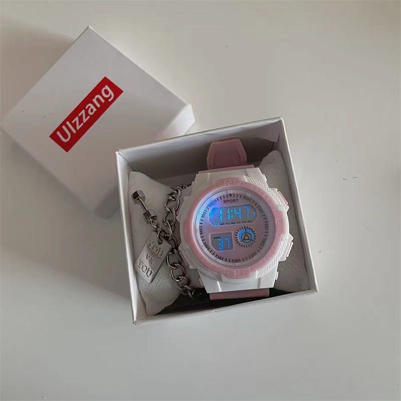 Student Fashion Sports Watch With Digital Display And Waterproof For Casual Wear