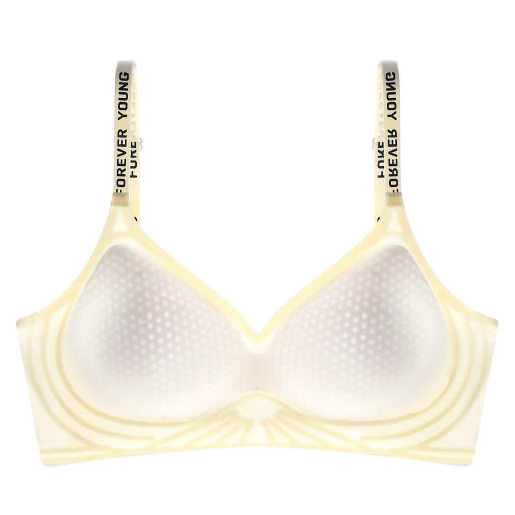 Traceless no steel ring explosion cool beautiful back underwear alphabet shoulder strap soft support anti-sagging breast bra