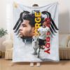Soccer Celebration Moment Blankets Flannel Printed Breathable Warm Throw Blanket for Home Office Bedspreads 0708a70
