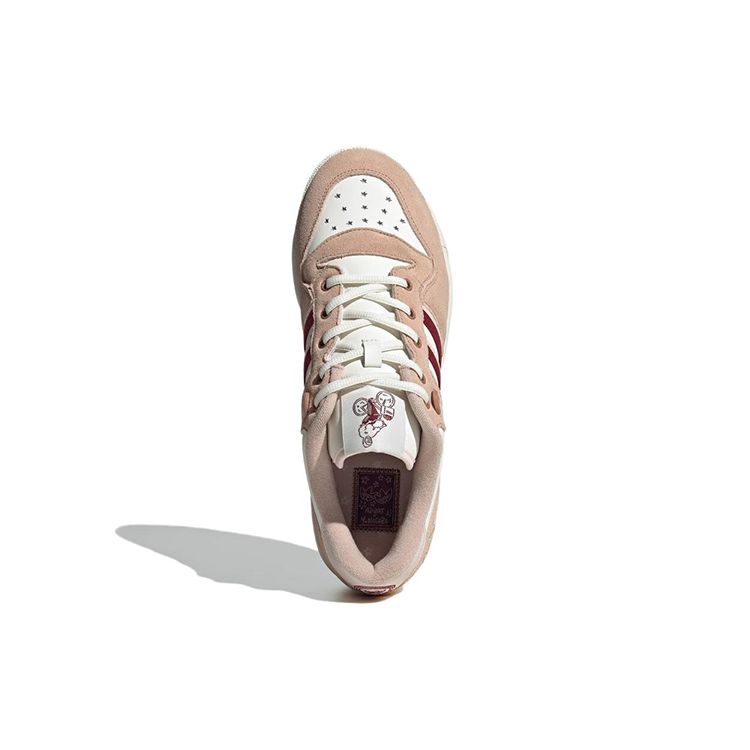 Adidas Yu Nagaba x Rivalry Low Always Together - Clay Strata Unisex Sneakers Brown Off-White Collegiate-Burgundy IG3851