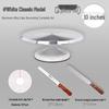 Qiwei Aluminum Alloy Rotating Cake Decorating Turntable