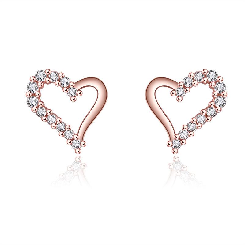 Women's Fashion Simple Love Earrings