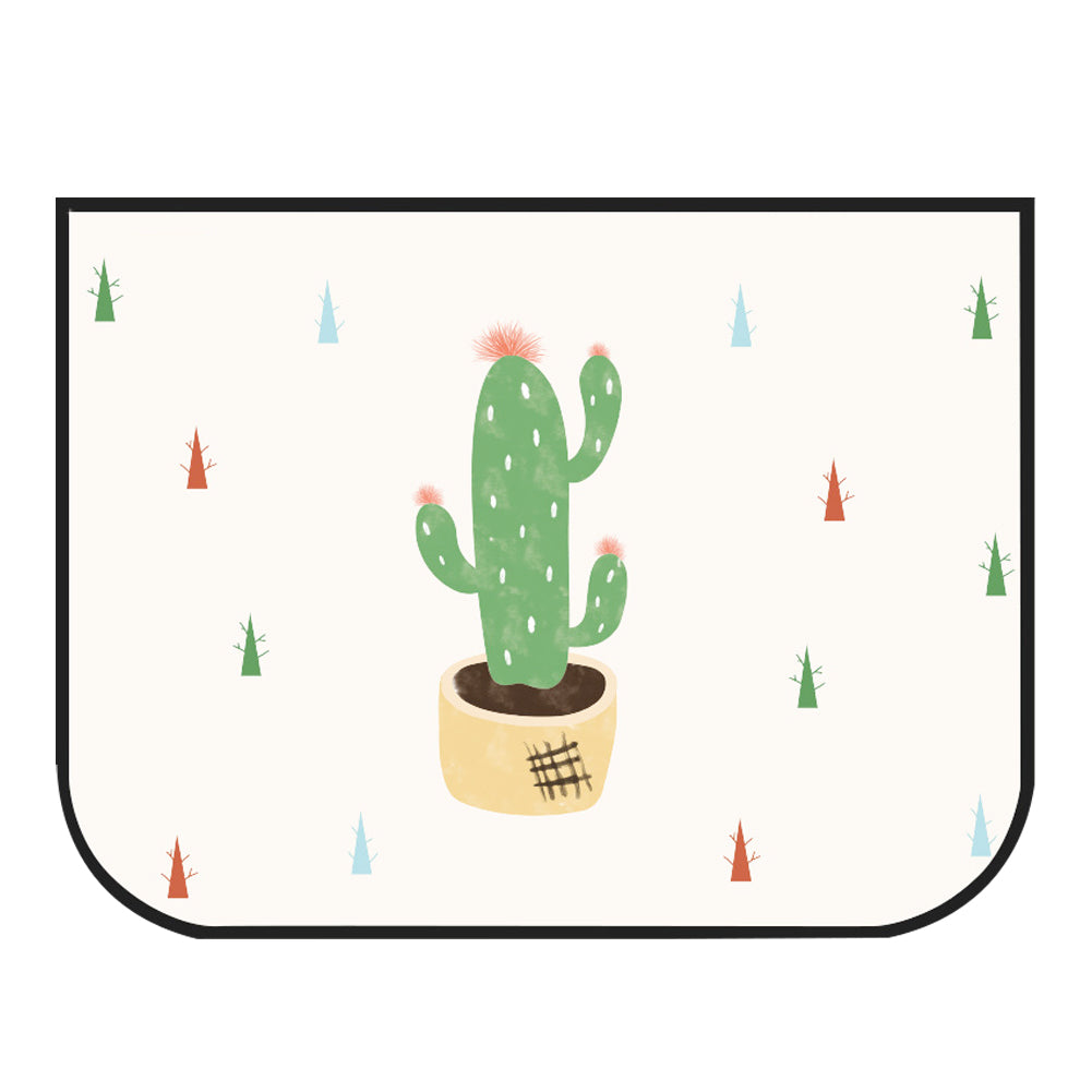 Car Magnetic Curtain In The Car Window Sunshade Cover Cartoon Universal Side Window Sunshade UV Protection For Kid Baby Children