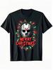 Men'S & Women'S Black Christmas Horror-Comfortable Stretch Cotton T-Shirt - Jaso