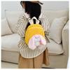 Plush Cute Cartoon Rabbit Doll Decoration Children Backpack For Preschoolers