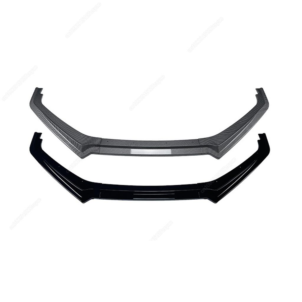 3Pcs Car Front Bumper Lip Spoiler Splitter Diffuser For Subaru BRZ 2013 2014 2015 2016 ABS Gloss Black Bodykits Tuning