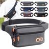 Nylon Men's Chest Bag Waterproof Sports Cross -body Bag Casual Men's Waist Pack  Outdoor