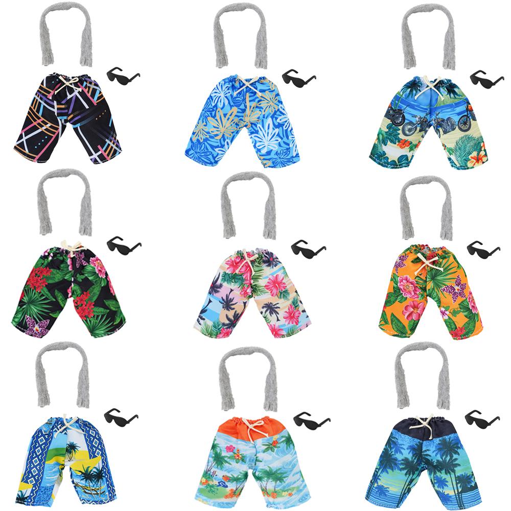 Set NK1 30CM Pantaloncini da Bambola Principe Outfit Casual Costumi da Bagno da Spiaggia Per Bambole Uomo da 12 pollici Abbigliamento Accessori Giocattolo Regalo JJ