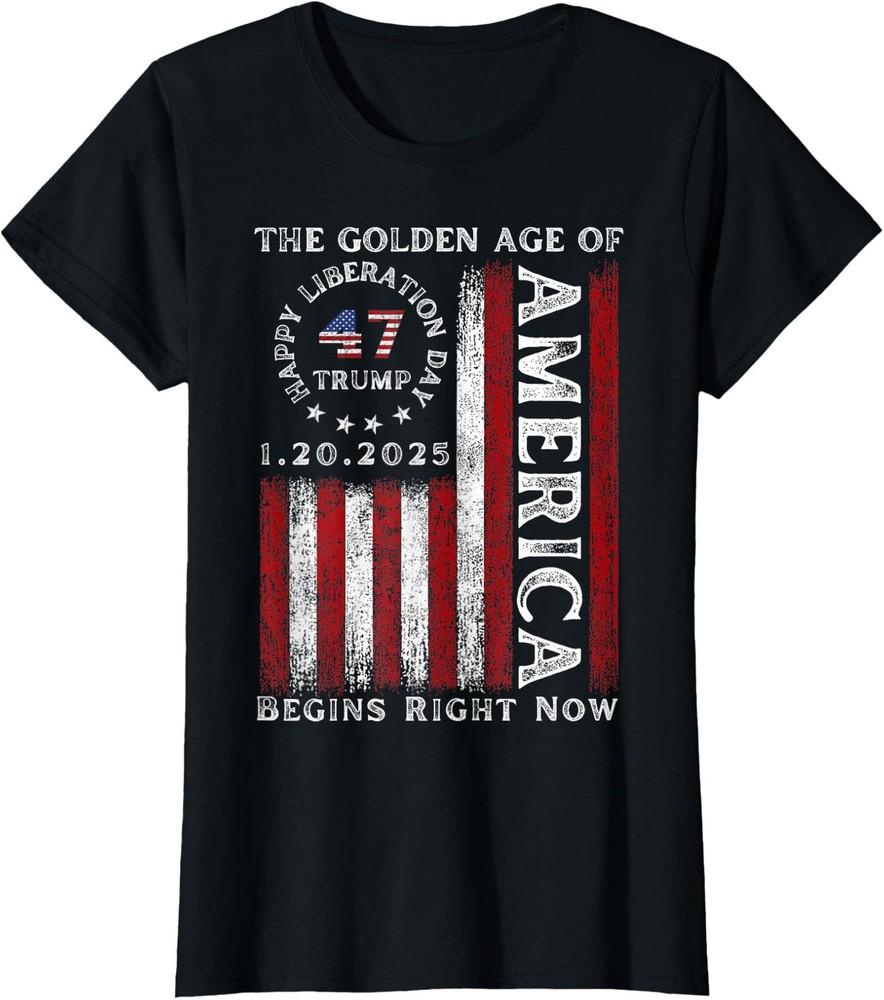 President Declares Liberation Day Happy Liberation Ladies  Crewneck T-Shirt Unisex T-Shirt S