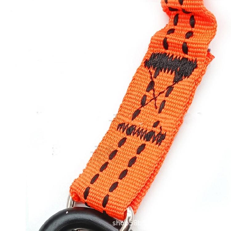 Safety Lanyard with Locking Carabiner Anti Slip Tool Tether Suitable for Construction Worker and Camping Equipment