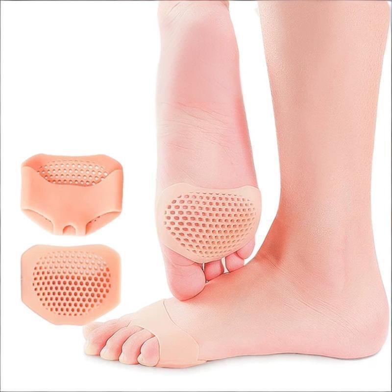 Hypoallergenic Silicone Gel Insoles Toe Separator Gentle Thumb Valgus Orthopaedic Corrector Foot Protector for Sensitive Skin