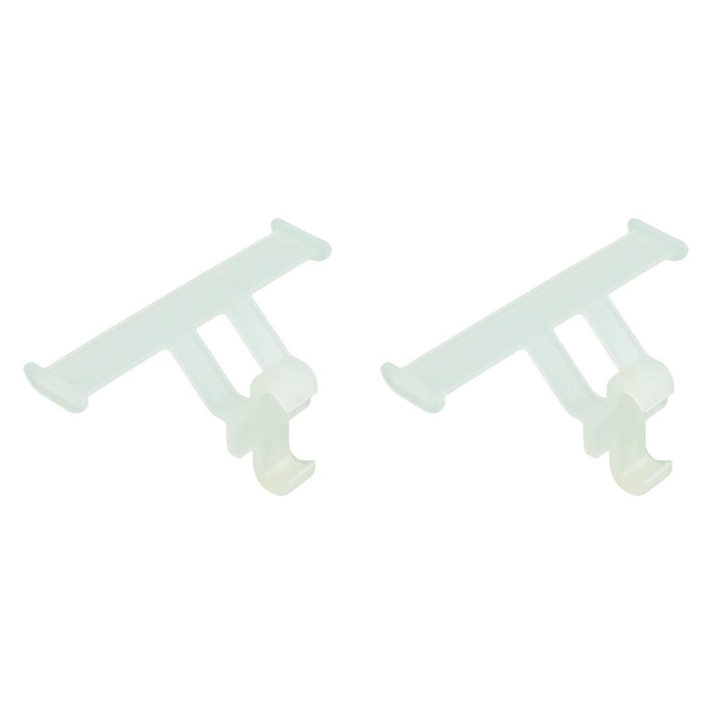 1 Pair Clogs Shoes Tail Wing Decor ABS Slippers Tail Fin Decoration Pendant Ornament Fluorescent