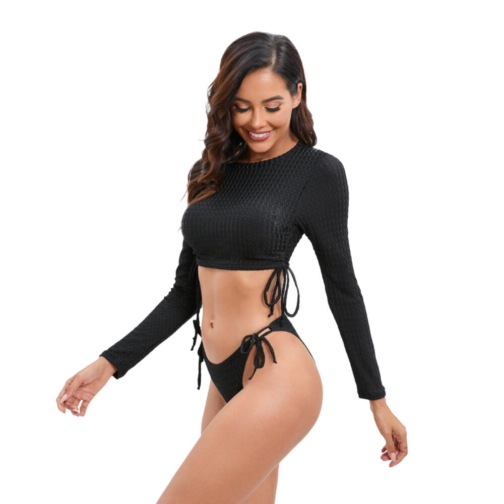 Split Long Sleeve Surfer Suit Sunscreen Women's Swimsuit Wetsuit Sexy Fashion Swimsuit