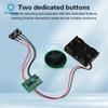 Dual-Button Recording Module 60-Second Voice Message Recorder for DIY Electronic Card Sound Recording Playback Module