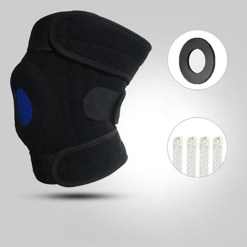 Мужские Женские Силиконовые Пружинные Спортивные Наколенники Поддержка Защитное Снаряжение для Альпинизма Бега Average size