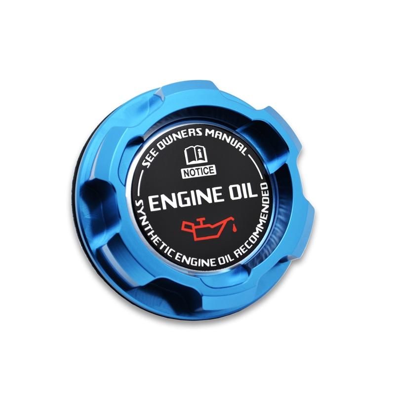 Aluminum ENGINE Oil Cap For Honda Accord SI Element ACURA INTEGRA S2000 PRELUDE PRELUDE Civic Fit Car Accessories Mugen Power