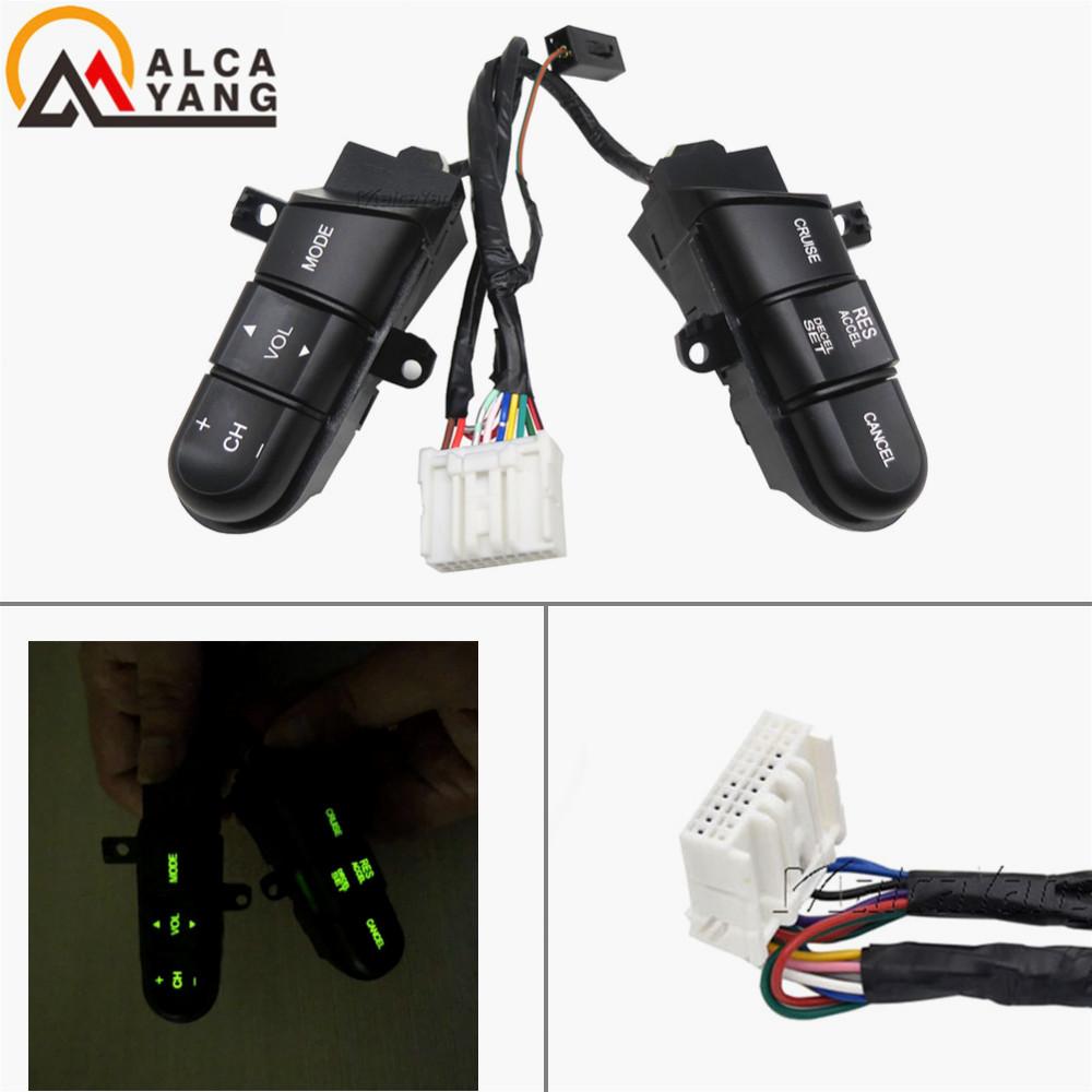 36770SNAA12 36770-SNA-A12 Steering Steering Wheel Pad Cruise Audio Remote Switch For Honda Civic 2006 2007 2008 2009 2010 2011