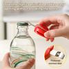 3-in-1 Apples Shape Bottle Opener & Magnetic Bag Clip Easy Open Bottle Cap Portable Sealer for Snacks Cans Cute