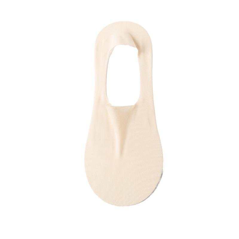 Women's Breathable Ice Silk Low-Cut Ankle Socks - Sweat-Absorbing, Invisible for Spring/Summer Shoes