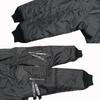 VTM Style 23FW Modell Alpha Racing Design Air Force Bomberjacke aus schwarzer Baumwolle für Herbst/Winter Wärme