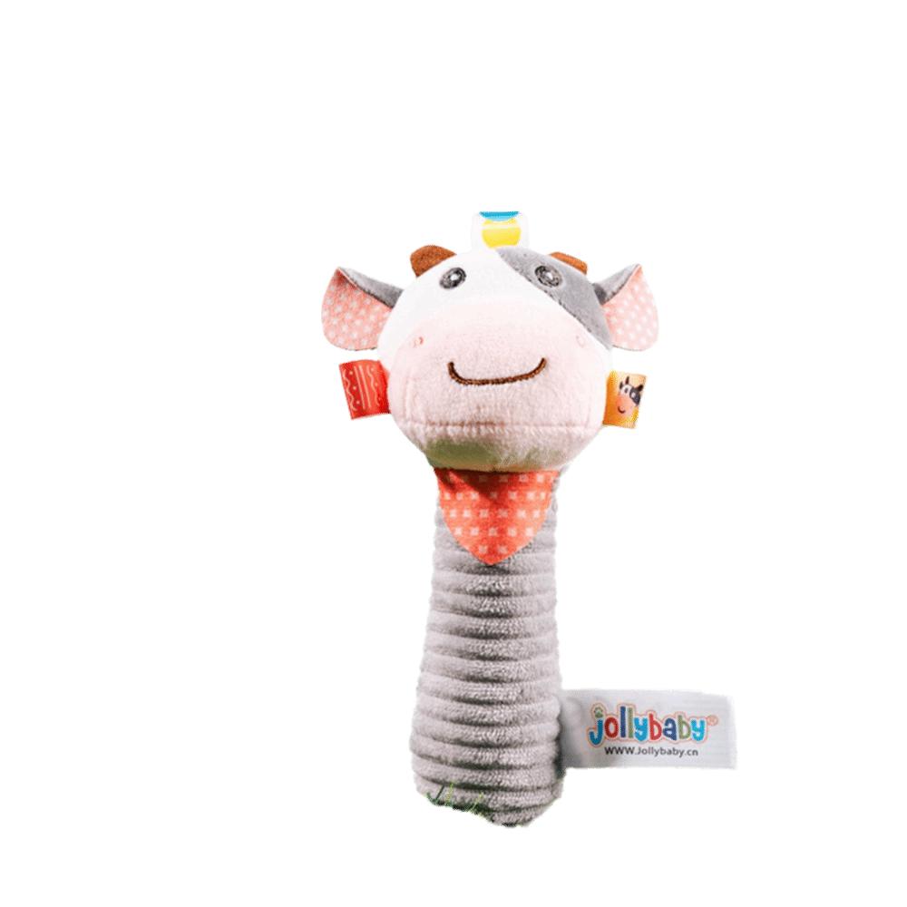 

Crinkle Sound Baby Rattles Soft Plush Sensory Toys Hand Grip Rattle For Toddlers Style 6