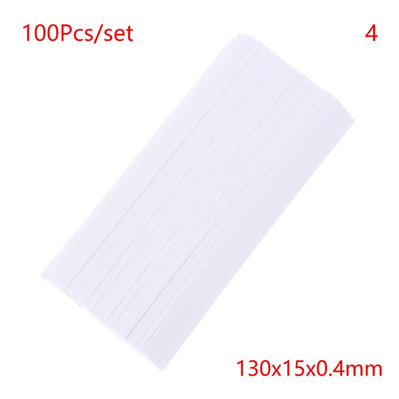 100pcs 115*15mm 155x35mm 60x20mm Perfume Aromatherapy Essential Oils Tester Strips Fragrance Disposable Paper Strips Test Paper