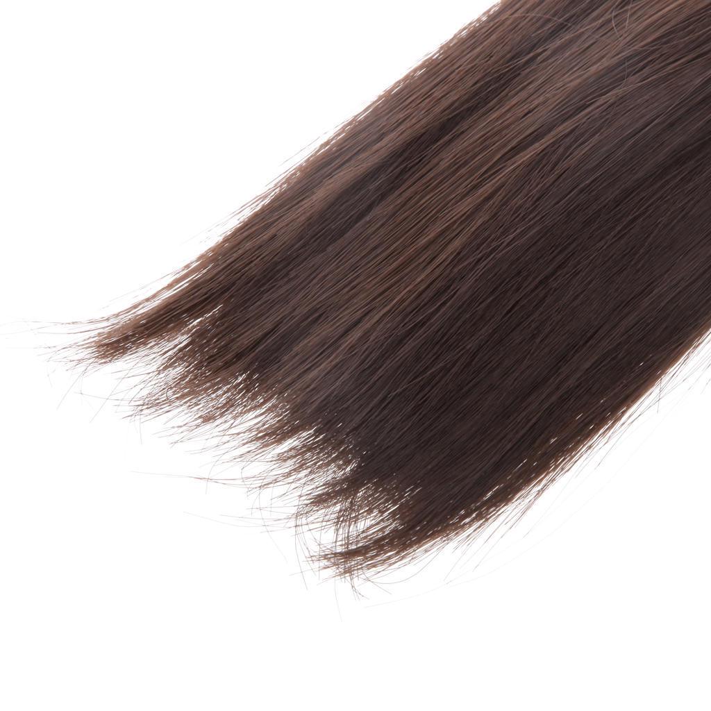 Fashion 25x100cm DIY straight hair wig wig 1/3 1/4 1/6 Kids Gifts Doll BJD SD repair Dolls  parts Girls Toys