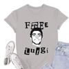 Women's Men's Same Casual Round Neck Short Sleeve Top Pullover Printed T-Shirt