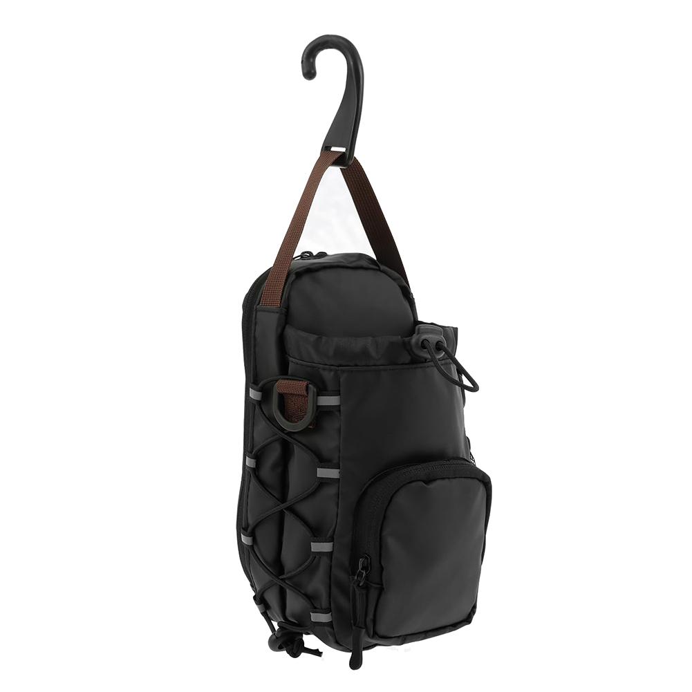 

Magnetic Gym Sling Bag W/ Bottle Holder Gym Crossbody Bag Gym Bottle Carrier Bag for Men Women Gym Accessories Organizer