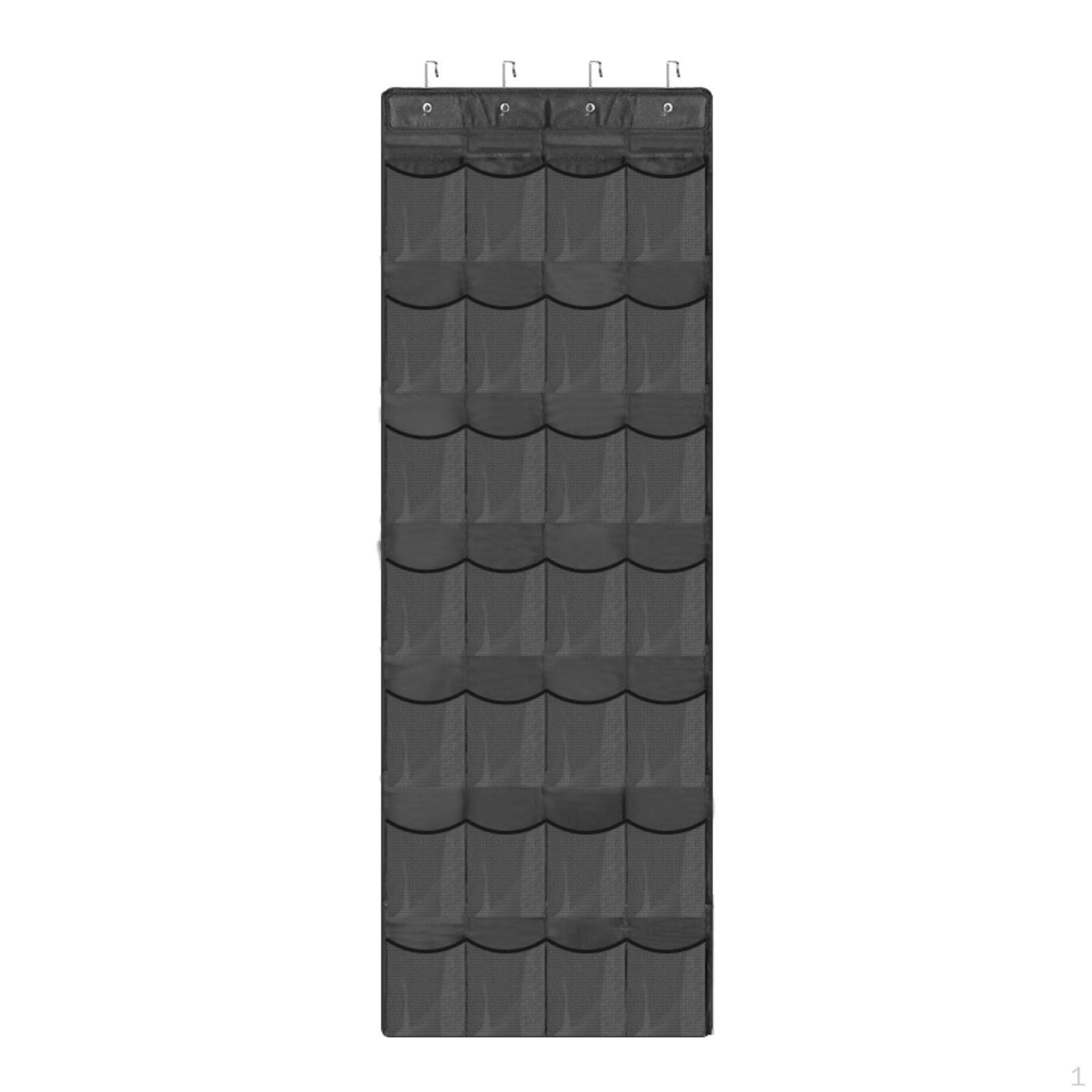 

Подвесной органайзер для обуви, стойка для обуви Stone Front с крючком для спальни Black