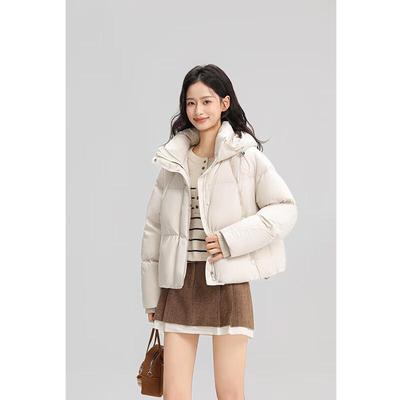 Women's Hooded Puffer Down Jacket