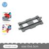 Big Size Block Bricks Train Tracks  Traffic Stop Lights Straight Duploes Black Accessories Diy Hot Toys For Children Baby Gift