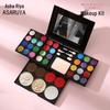 Ashareya 39-Color Eyeshadow Palette: Multi-Use Shimmery Glitter Gel for Colorful Makeup.