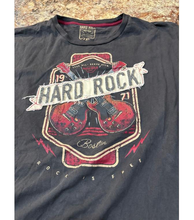 Hard Rock Cafe Boston Guitar Graphic Tee graphic cotton reprint PA9139 Unisex T-Shirt S