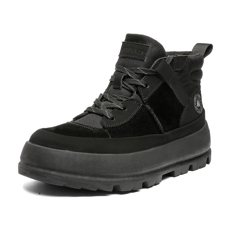 

Модная повседневная мужская обувь Модный дизайнерский стиль Повседневная трендовая обувь для вечеринок На открытом воздухе Для улицы Офис Молодежная высококачественная обувь черного цвета на толстой подошве 44 чёрный