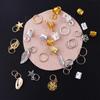 Silver Braids Beads Tubes Charms Gold Hair Cuffs Hair Decorations Hair Braid African Dreadlocks
