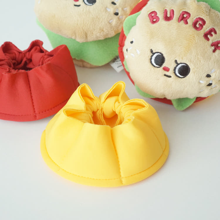 Dingdok Nosework King Burger - Difficult Toy, High Difficulty, Crackling