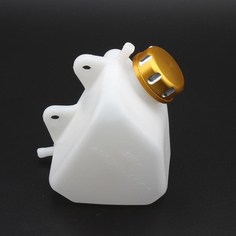 Motorcycle Tank Radiator Water Bottle Coolant Reservoir For Kawasaki Klx250 1994-2007 Plastic Engine Parts