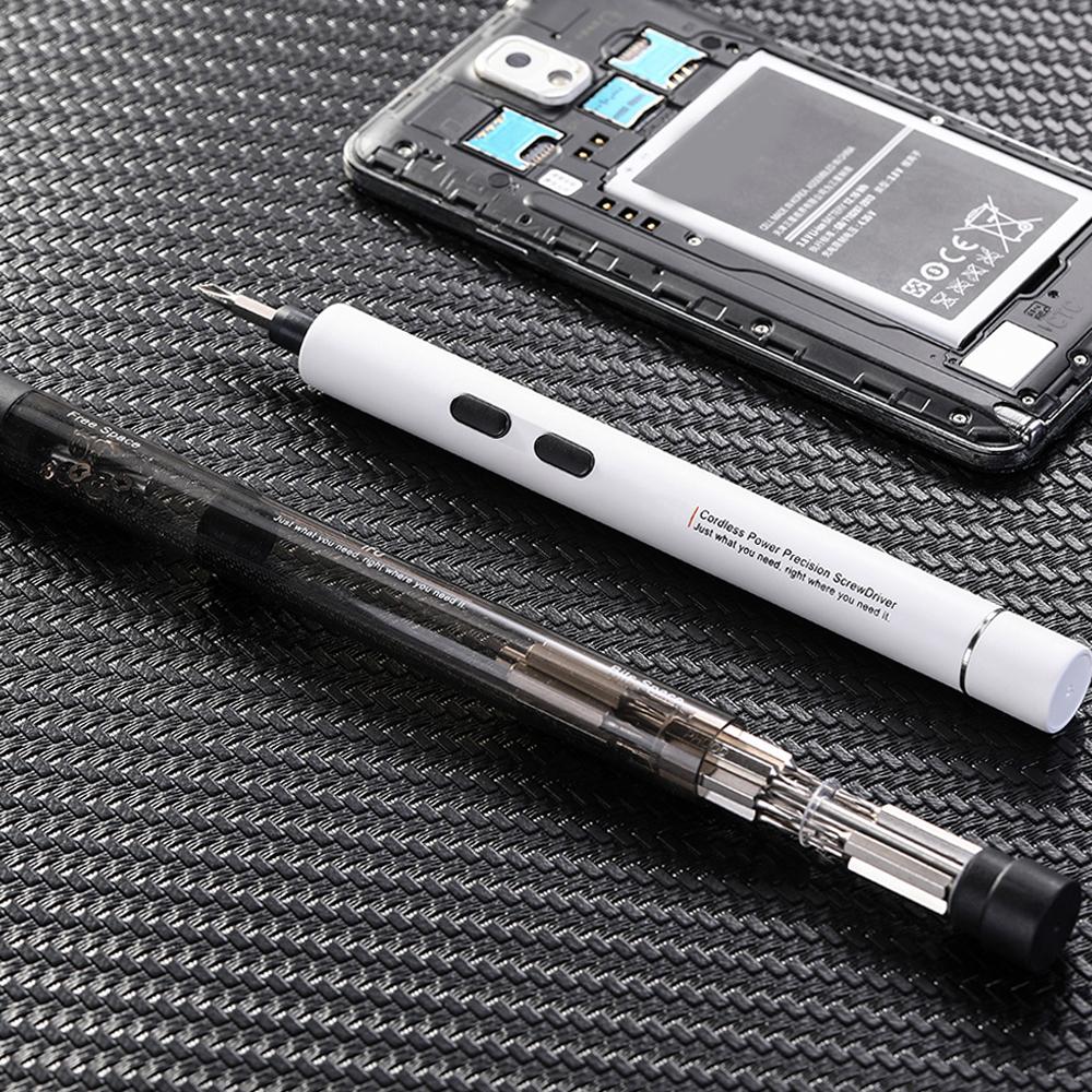 Electric Power Screwdriver Portable Cordless Magnetic Screw Driver Precision Hand Screwdriver Bit Set For Laptop PC