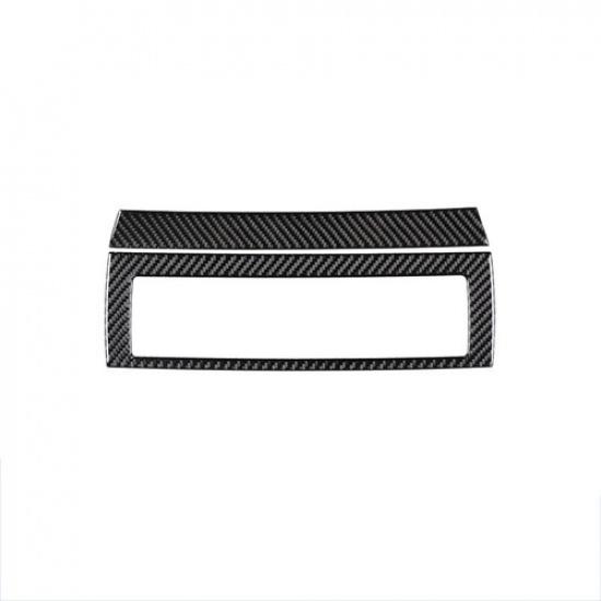 Carbon Fiber Center Air Vent Outlet Cover Trim For BMW 6Series E63 E64 2004-2010