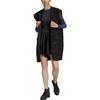 adidas Originals Blue Version Solid Color Zipper Multi-Pocket Sports Vest Women Vests Black HB9403