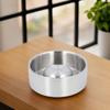 Slow Feeder Dog Bowls Stainless Steel Pet Feeding Bowl Slip Resistant Bottom Slow Down Eating Bowl f