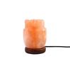 Himalayan Salt Lamp USB Rechargeable Pyramid Night Light Natural Crystal Salt Lamp for Bedroom Desk Meditation Gift