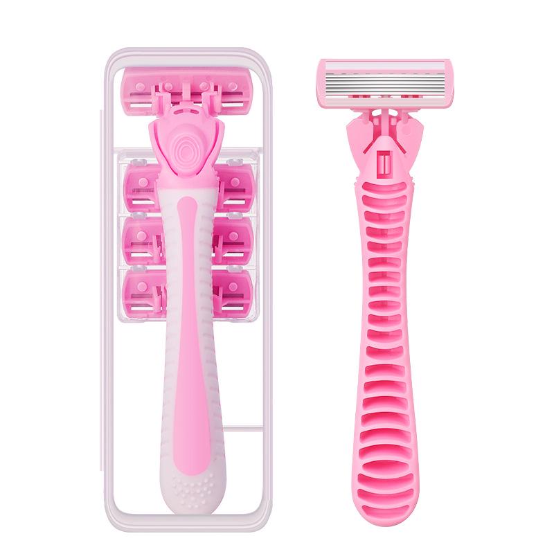 Women's Razor for Underarms, Hands, Legs & Pubic Hair Removal
