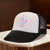 Easter Bunny Ears Xo Graphic Trucker Hat Black White Mesh Baseball Cap Unisex Casual Street Style Gift